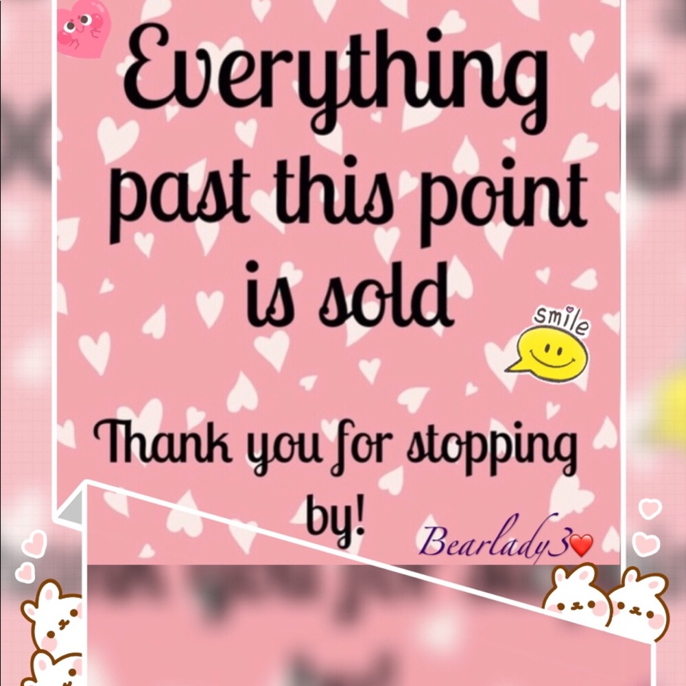 😊🚫SOLD🚫😊